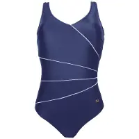 Naturana Badmode Badeanzüge Dames | Grösse: 42C | Farbe: Navy-Blau