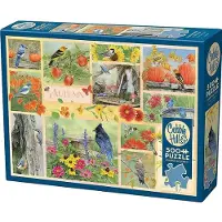 Cobble Hill Puzzle Vögel Herbst - 500 Teile Puzzle Spielzeug