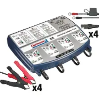 Optimate Batterieladegerät 3 Quad Bank 4x 7-stufig, 12V, 0.8A STD/AGM/Gel