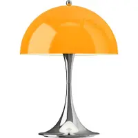 Louis Poulsen Panthella 250 Portable Original, opal-orange 250, dimmbar, gelb / orange, für Wohn- / Esszimmer, Kunststoff, Design