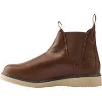 MCS Herren Chelsea Boots Dunkel Camel