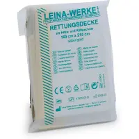 Leina Rettungsdecke 160x210 cm gold/silber 1 St Decke