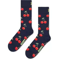 Happy socks Socken Cherry Unisex Dark Navy / Red-Schuhgröße 41 - 46