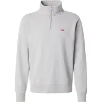 Levi's Herren Sweatshirt mit Zip-Kragen - Original Housemark 1/4 Zip, Stehkragen, Baumwolle