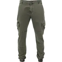 Urban Classics moderne Herren Jeans Stretch Taschen 270 g/m² mit Baumwolle Khaki