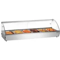 Bartscher Heiße Aufsatzvitrine R6 6 x 1/3 GN 305059 , 1 Stück