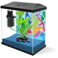 Aquael LEDDY MINI 30 SCHWARZ - Aquarium 12,6l
