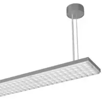 LTS 658610 LUZ Pendelleuchte 32W 840 5110LM DALI 60° silber Leistungsklasse 1 LUZ-PA23 105.840.60/DALI silber LUZPA2310584060DALI