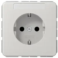 JUNG Steckdose 1f lgr glz CD UP IP20 BSF ZP CD1520BFNALG