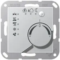 JUNG Raumtemperaturregler UP A KNX alu glz A2178AL