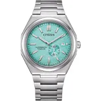 Citizen NJ0180-80M Automatik Uhr Herrenuhr Titan Datum silber
