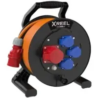 Pce 9350189-p Kabeltrommel XREEL 310 1xCEE 16A 5p 400V,3xSSD 25m 5G2,5 H07BQ-F orange K2 IP54 9350189p
