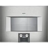 GAGGENAU BS454111 - Serie 400 Dampfbackofen, 5 Jahre Garantie, Türanschlag: rechts, Edelstahl-hinterlegte Vollglastür, 60 x 45 cm