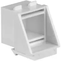 EFB Elektronik 38018.3-100 Blindeinsatz RJ45 weiß RAL9010, für Keystoneausbrüche, VPE 100 380183100