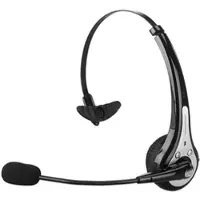 Callstel Profi-Mono-Headset mit Bluetooth, Geräuschunterdrückung, 10-Std.-Akku