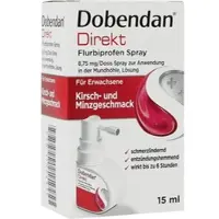 Reckitt Benckiser Retail Dobendan Direkt Flurbiprofen Spray 8.75mg/Dos Mund 15 ML