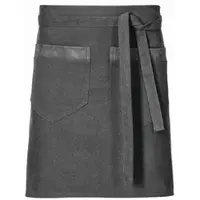 Exner Petguard Exner 157 - Vorbinder Canvas, mit Taschen und Schlaufen, B80 x L45cm : graphit 100% Baumwolle 16oz.