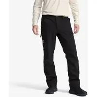 RevolutionRace Hiball Essential Softshell Pants Herren Black, Größe:S - Hosen > Softshellhosen - Schwarz