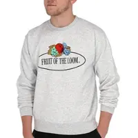 Fruit Of The Loom Sweatshirt mit großem Vintage-LogoEin gemütliches Sweatshirt ist ein Basic Piece und gibt jedem Style einen coolen & sportlichen Look., graumeliert, S