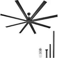 Vevor 213 cm Deckenventilator ohne Beleuchtung