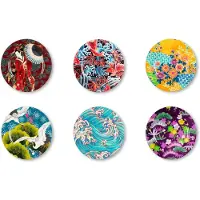 Excelsa Set Mit 6 Unterirdisch Kimono Kunststoff 33X2X33 Cm Bunt
