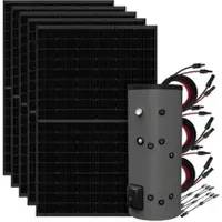 Offgridtec 2,25kWp Solaranlage mit 200L Fothermo Boiler zur Warmwasseraufbereitung