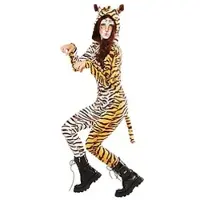 Buttinette Tiger-Overall "Samira" für Damen