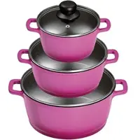 King Aluguss Kochtopfset 3/6-teilig BERRY