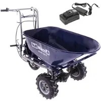 BullMach Helios 230 D - Akku Schubkarre mit zwei Akkus 48V 2Ah