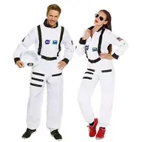 Buttinette Kostüm "Astronaut", weiß, unisex