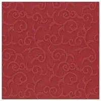 Papstar 250 Servietten "ROYAL Collection" 1/4-Falz 40 cm x 40 cm bordeaux "Casali"
