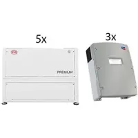 BYD B-BOX LVL 2021 15,4 (5 Stk./76,8 kWh) + 3x SI 6.0 Low Voltage Lithium-Ionen-Batteriespeichersystem