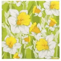Papstar Servietten, 3-lagig 1/4-Falz 33 cm x 33 cm "Narciso" 600 Stück