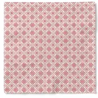 Sovie HORECA Serviette Country-Crystal in Rot aus Tissue 33 x 33 cm, 100 Stück - Schneekristalle Weihnachten Winter