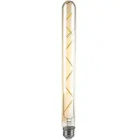 V-TAC 7 W LED Leuchtmittel Filament Nostalgie E27 Stableuchte Form T30 Ø 30mm Länge 30cm 700 Lumen Warmweiß (2200K)