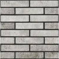 Multi Brick Tones Wandfliese grey 6x25 cm Relief BRTONESGR