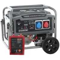 Blackstone BG 11050 - Benzin-Stromerzeuger mit AVR-Regelung 7.8 kW - Dauerleistung 7.5 kW Full-Power + ATS