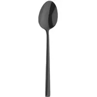 Gastronoble Amefa Metropole Dessertl√∂ffel - schwarz PVD - Edelstahl - 12 L√∂ffel