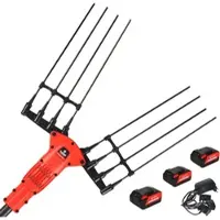 Blue Bird Olimpo 23-56 - Batteriebetriebener Olivenrüttler - Feste Stange 240 cm - 21V 5Ah