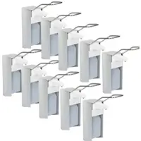 BODY PRODUCTS 10 Seifenspender Alu 500 ml Euronorm langer Hebel Leerflasche - Edelstahlpumpe