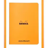 Rhodia 10x Notizheft dotBook A5 48 Blatt dot/punktkariert 80g - Orange 119190C