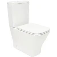 Swiss Aqua Technologies WC-Stand-Kombi Set B-Way inkl. Softclose-Sitz und Vario-Ablauf Weiß