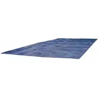 Poolpanda Pool Solarfolie 800 x 400 cm Premium rechteckig | 400 my | schwarz/blau | 12 mm Luftblasen
