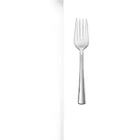 Sovie TABLEWARE Mini Fingerfood Gabeln metallisiert aus Plastik, 10 cm, Silber, 100 Stück - Einweg Minigabeln