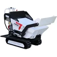 Seven Italy TH500C GX 200 Raupendumper mit Kippmulde und Schaufel 500 kg Hydrostatischer Antrieb
