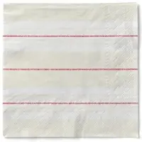 Sovie HORECA Serviette York in bordeaux-beige aus Tissue 40 x 40 cm, 100 Stück - Struktur