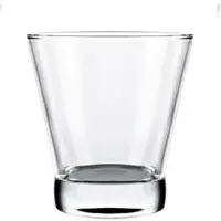 Vicrila Getauchte Becher aran 35 cl niedrige Form x12 Transparent Rund Glas