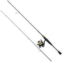 Daiwa Rs702mhfsaf+rs2500 Spinn-kombo Golden 2.13 m / 7-28 g Golden 2.13 m