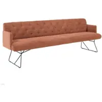 KAWOLA ESSZIMMERBANK CHARME Braun Cord