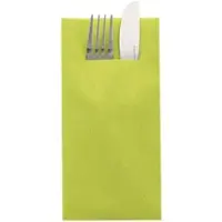 Sovie HORECA Besteckserviette Kiwi aus Linclass Airlaid 40 x 40 cm, 4x100 Stück